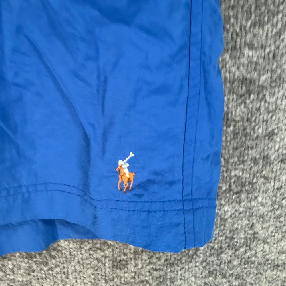 Polo Ralph‎ Lauren Swim Trunks Men 3X Big Blue Pony Logo Mesh Lined Beachwear